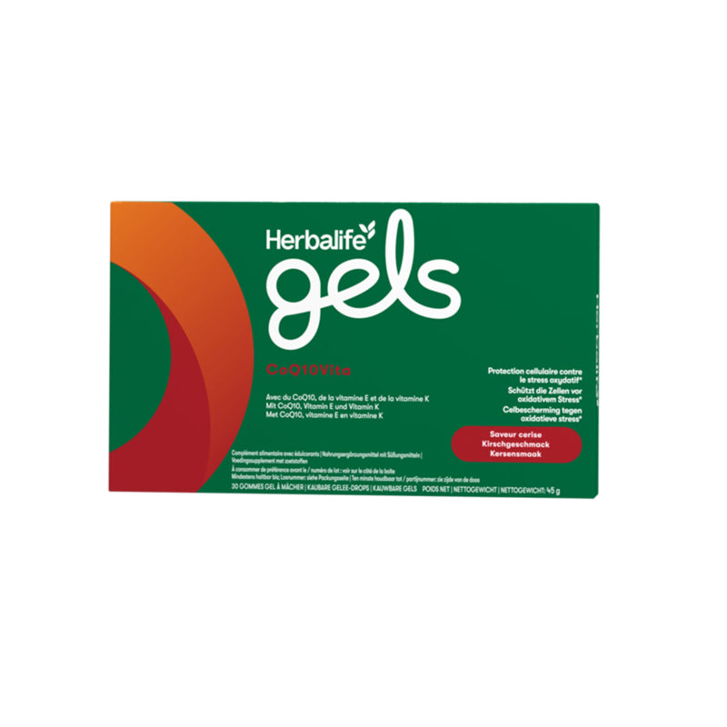 Herbalife Gels CoQ10Vita Saveur Cerise 30 gommes gel à mâcher