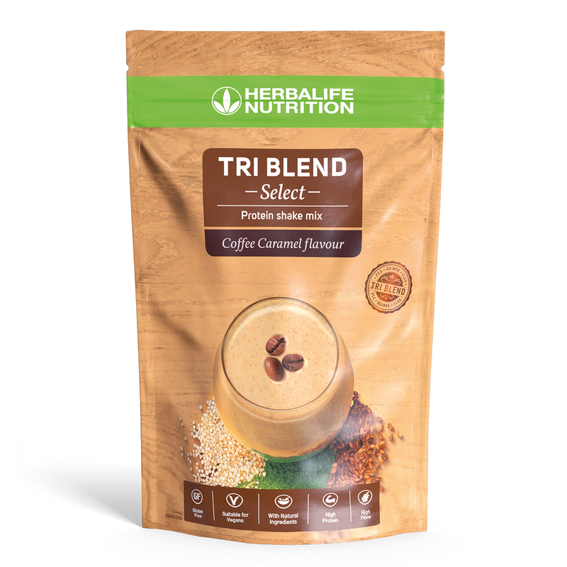 HERBALIFE - Tri Blend Select – Mélange pour Shake protéiné 600 g