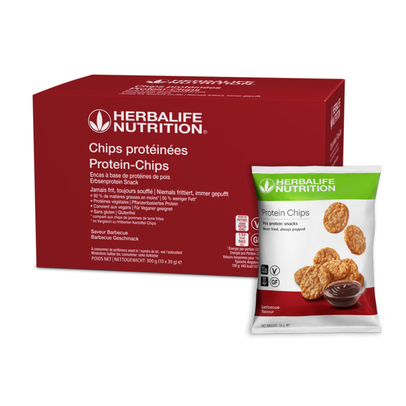 HERBALIFE - Chips Protéinées 10 sachets de 30g