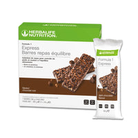 Thumbnail for HERBALIFE - Barres Repas Équilibre Formula 1 Express Chocolat noir 7 barres de 56 g